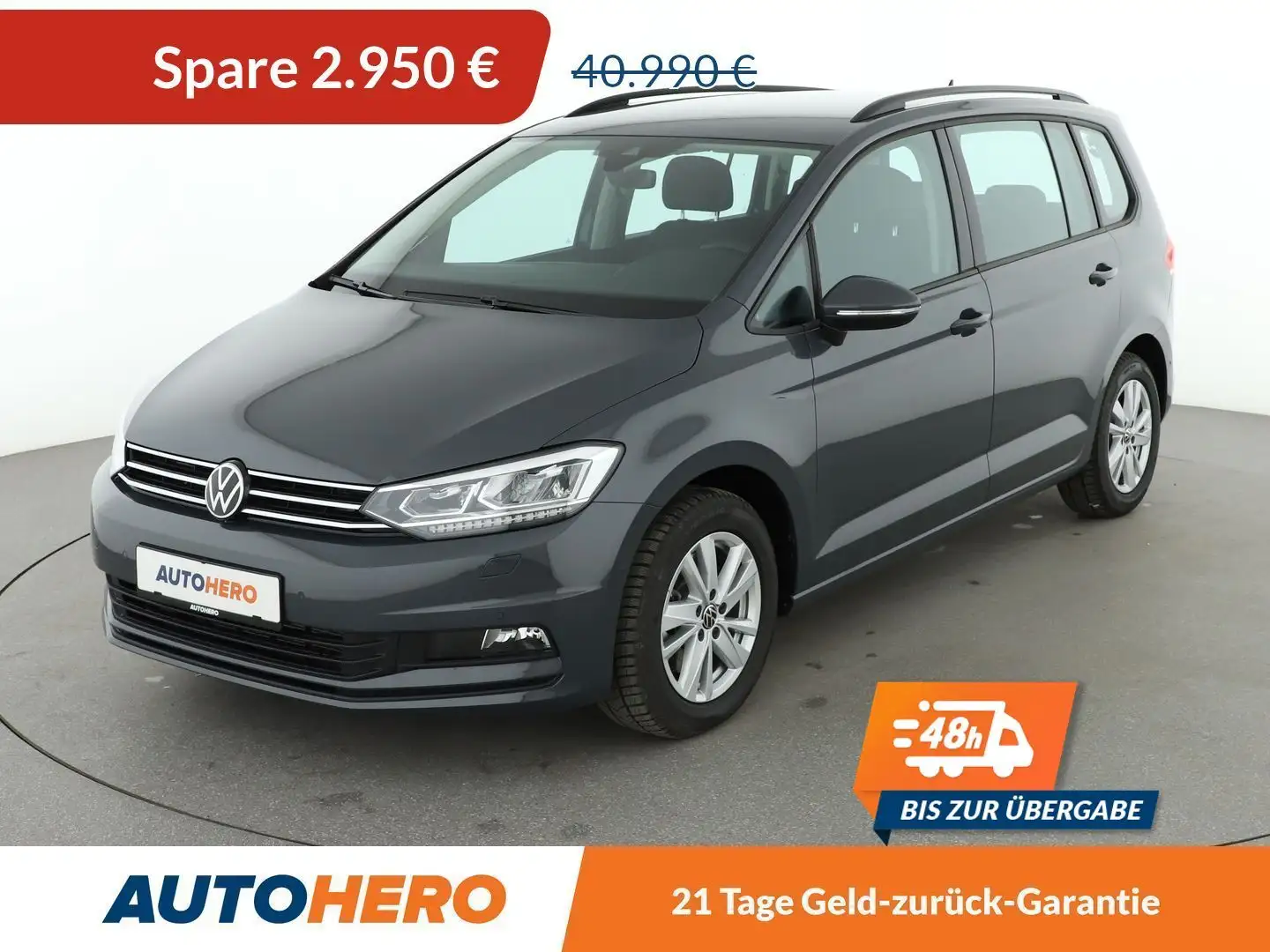 Volkswagen Touran 2.0 TDI Comfortline BlueMotion Tech Aut.*NAVI*ACC* Grau - 1