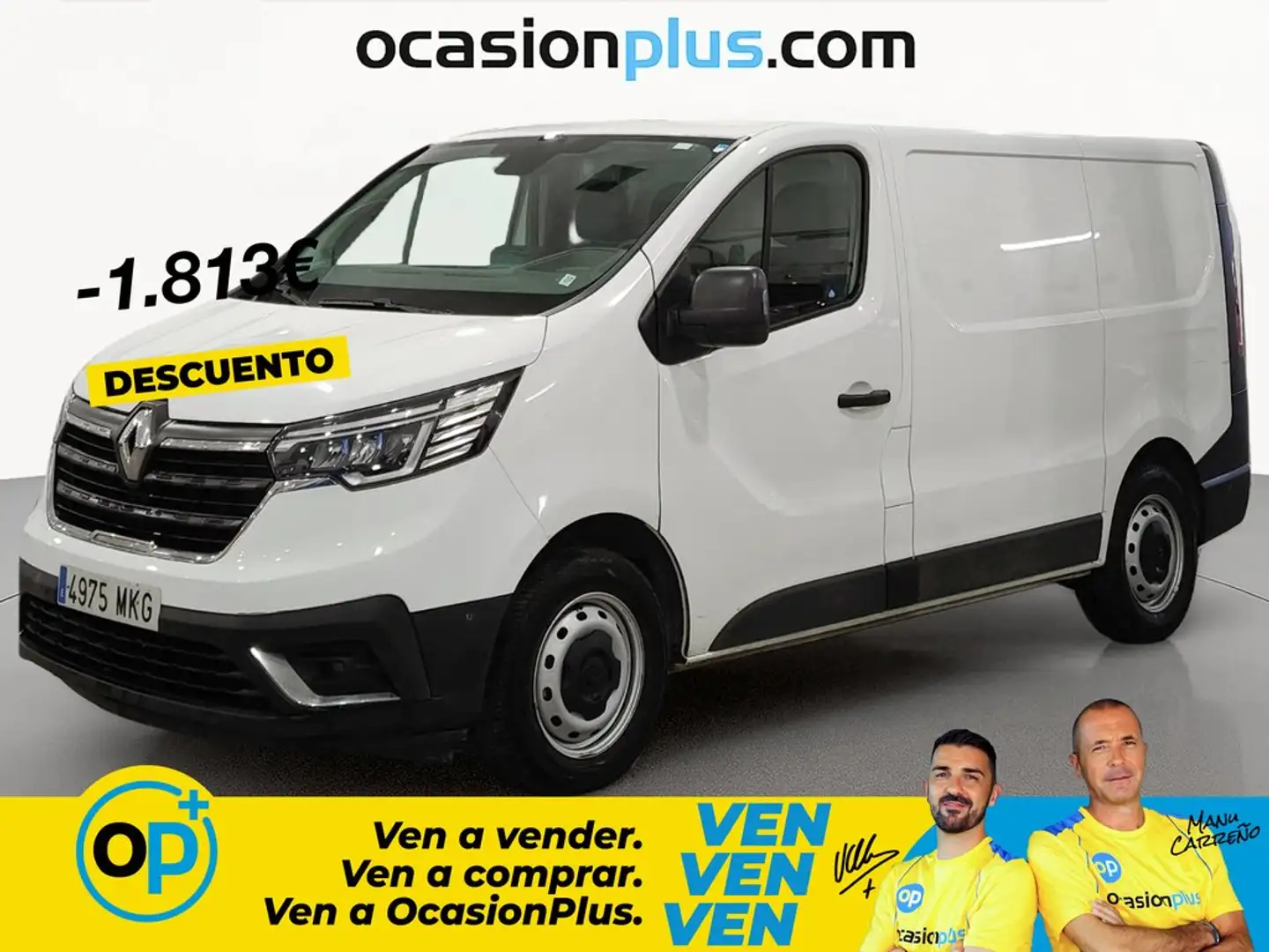 Renault Trafic Furgón L1H1 BluedCi 96kW Blanco - 1
