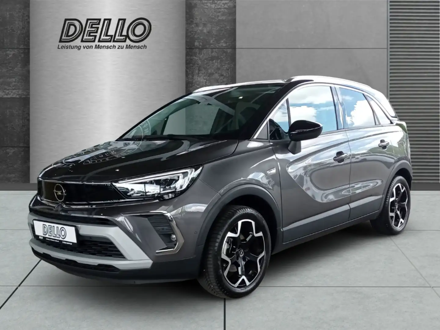 Opel Crossland 1.2 T AT Ultimate HuD LED Navi Rfk. Grijs - 1