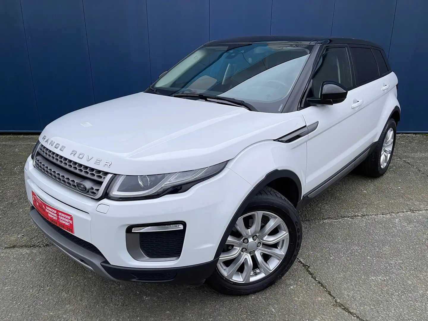 Land Rover Range Rover Evoque TD4 2.0D Euro6b 90.000km 1eigenaar 12mand Garantie Wit - 1