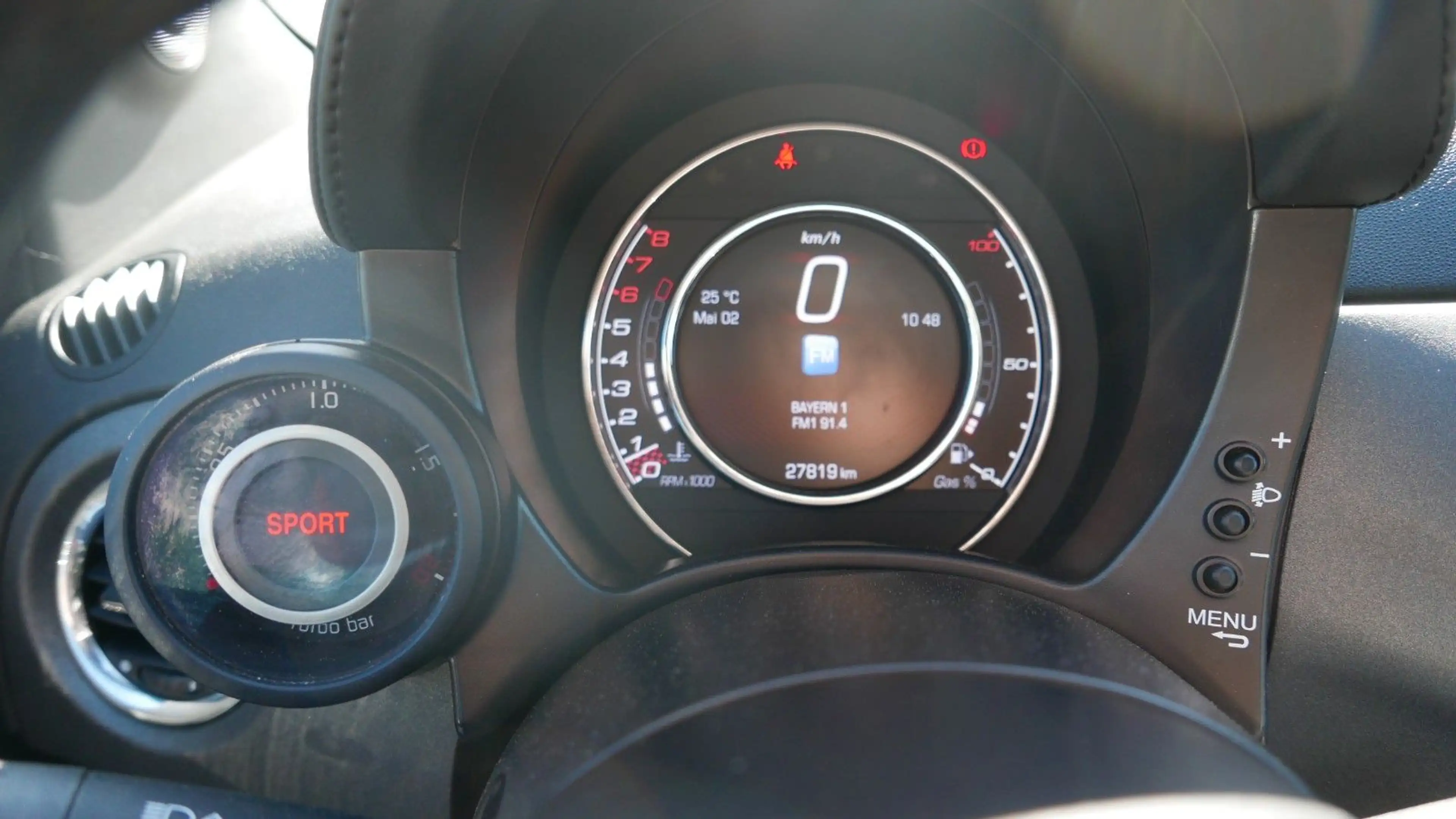 Abarth 500 Cabrio 595 C Competizione 180PS — photo 23