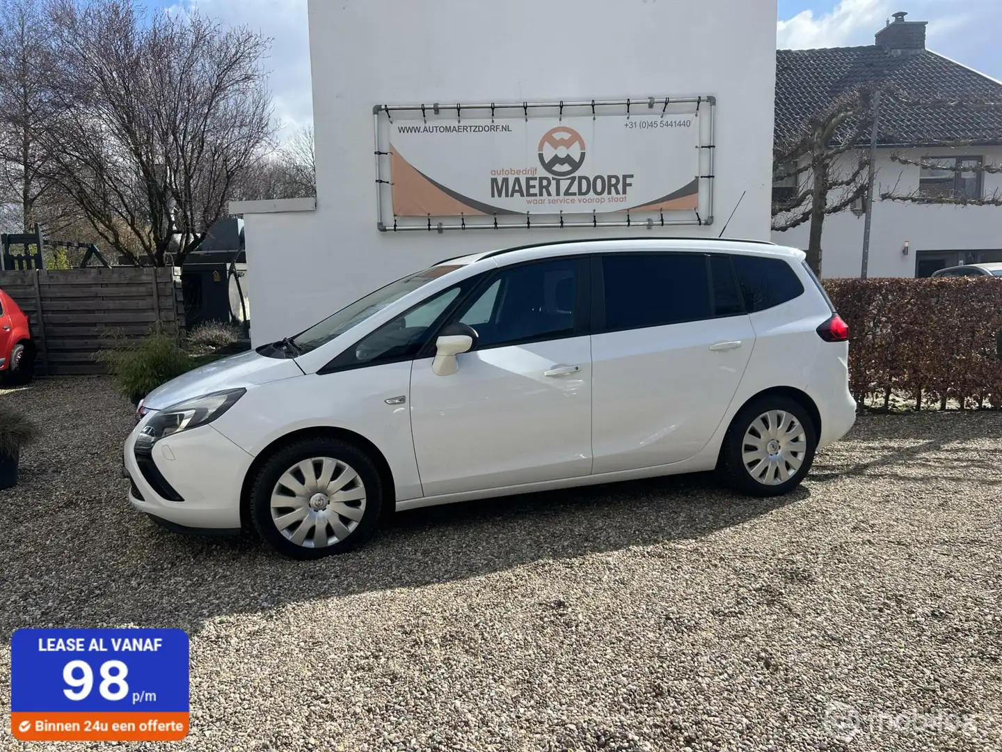 Opel Zafira Tourer flexivan Bílá - 1