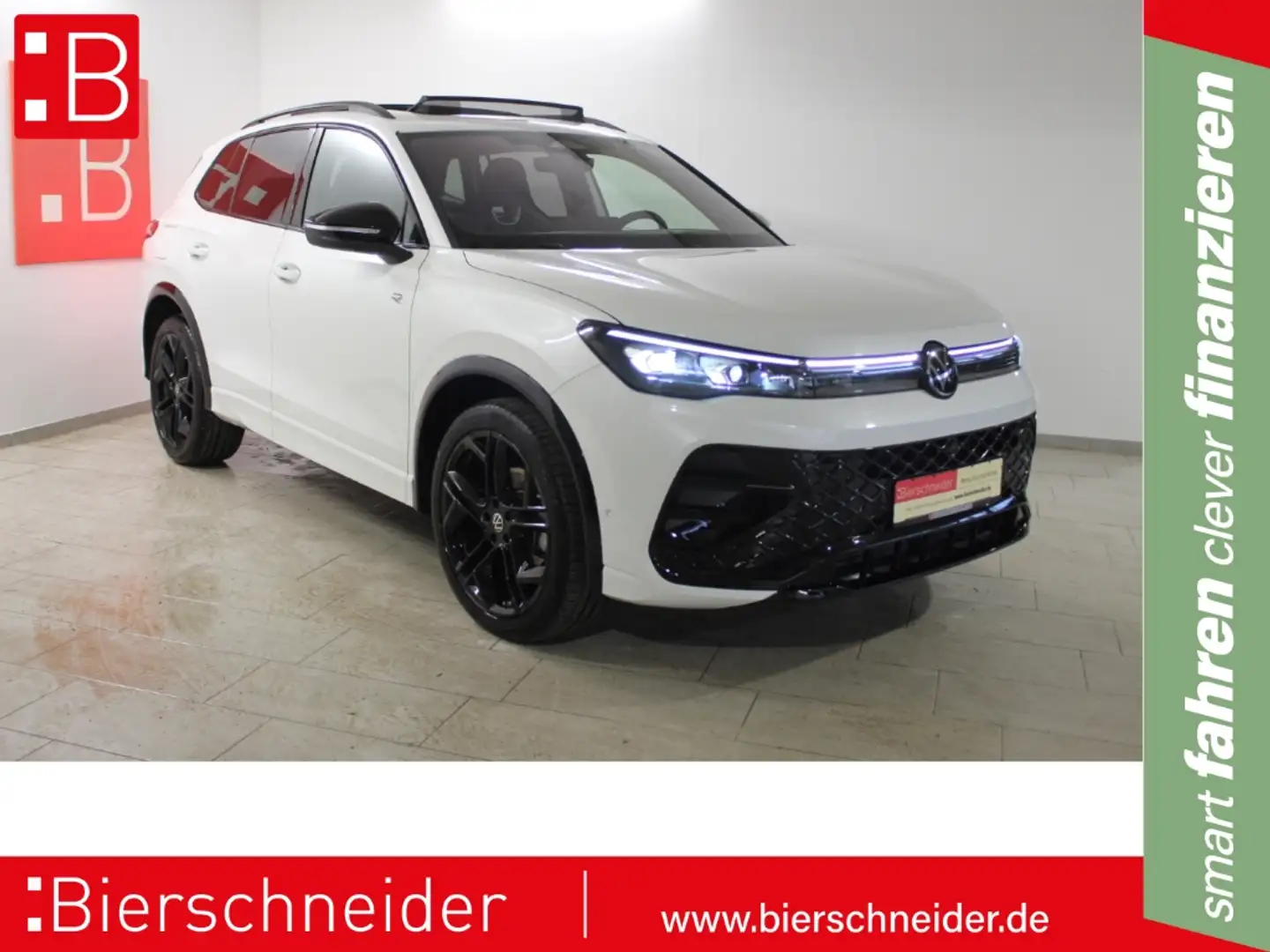 Volkswagen Tiguan 1.5 eTSI DSG 2x RLine Black Style 20 AHK STHZ DCC Weiß - 1