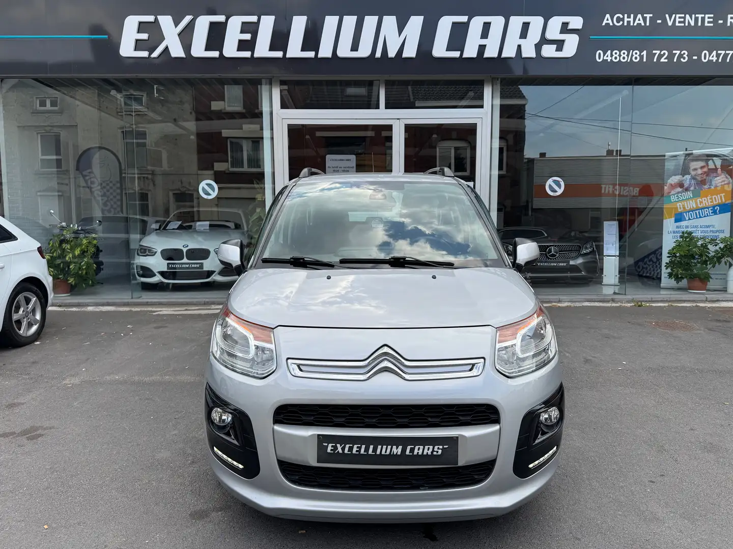 Citroen C3 Picasso 1.6 HDi Gps Airco Reglt Vitess Carnet. Garantie Gris - 2