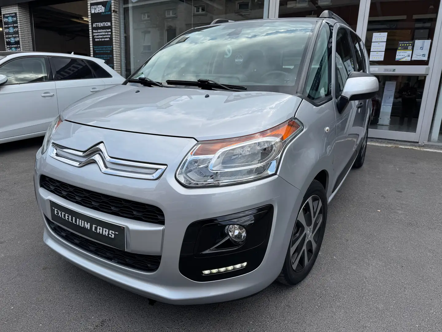 Citroen C3 Picasso 1.6 HDi Gps Airco Reglt Vitess Carnet. Garantie Gris - 1