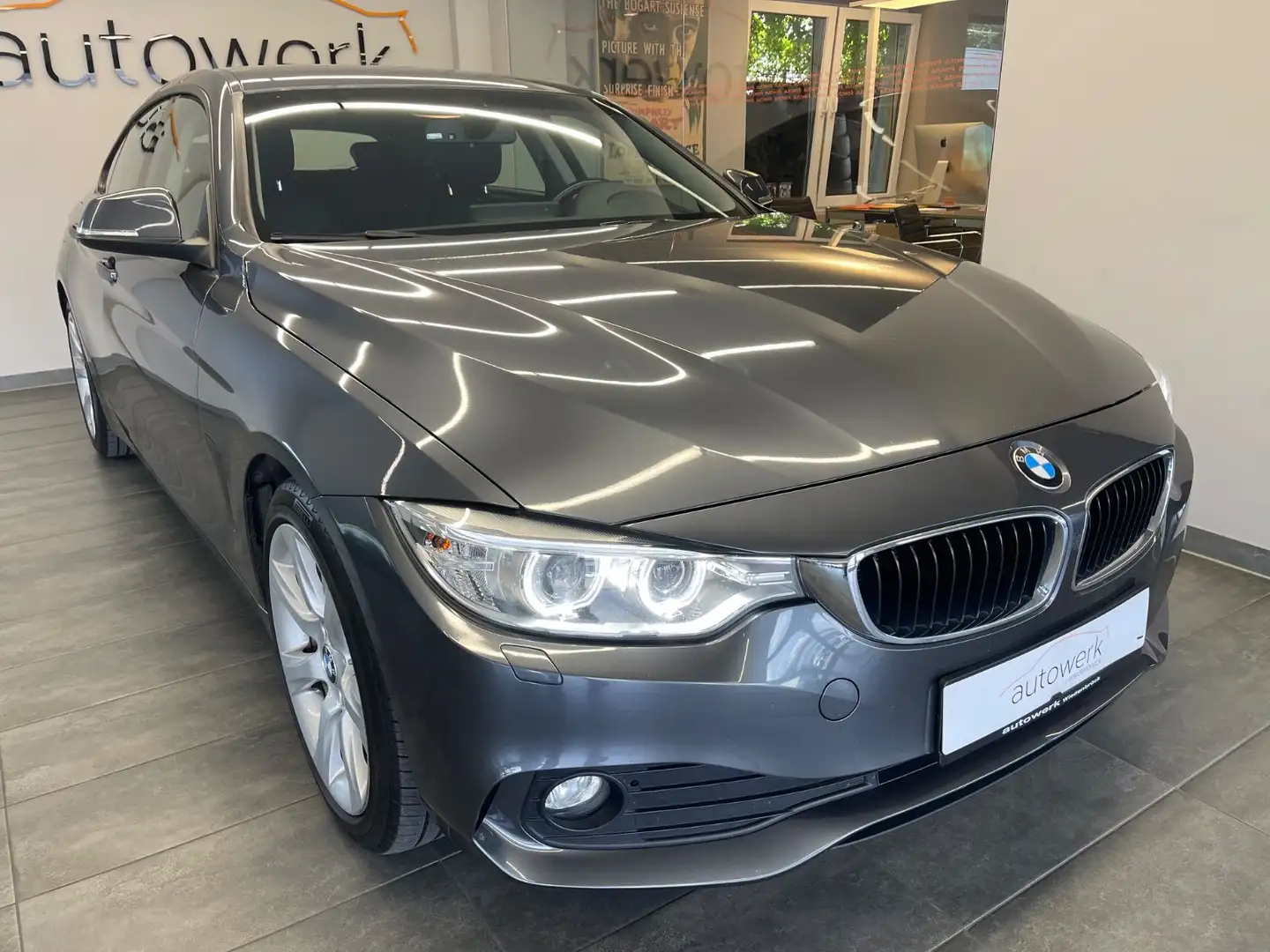 BMW 420 d Gran Coupe*Aut./BiXe/Navi/Leder/ALU/Sitzhzg Grau - 1