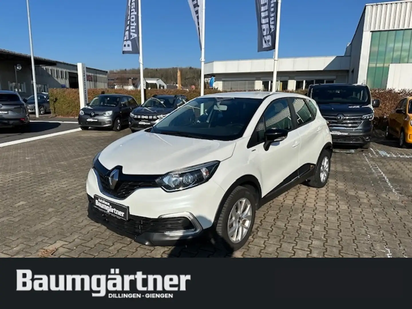 Renault Captur Limited TCe 90 Radio-USB/Tempomat/GJR Weiß - 1