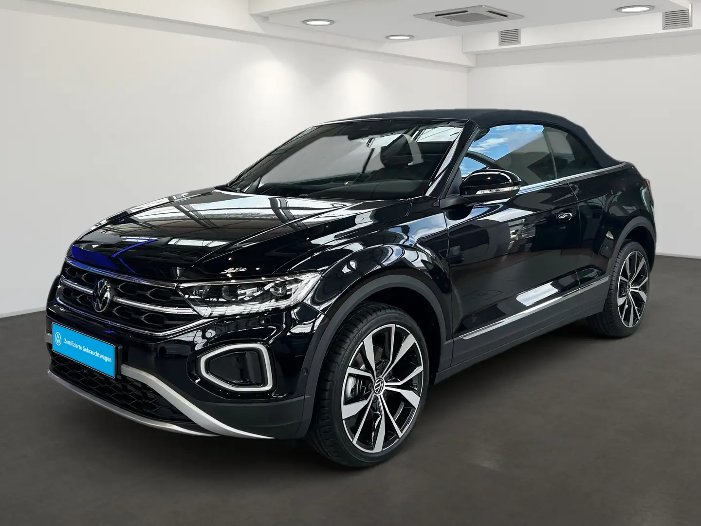 Volkswagen T-Roc Cabriolet 1.5 TSI Style *AHK*NAVI*KAMERA* Schwarz - 2