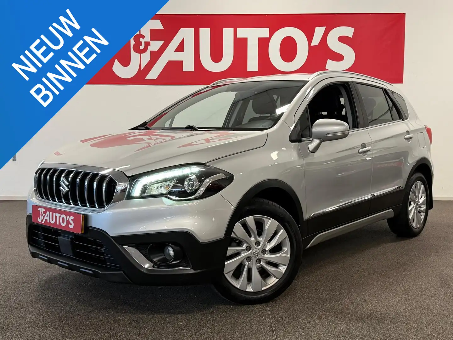 Suzuki S-Cross 1.0 Boosterjet Exclusive ECC AIRCO, CRUISE, ELEC P Gris - 1