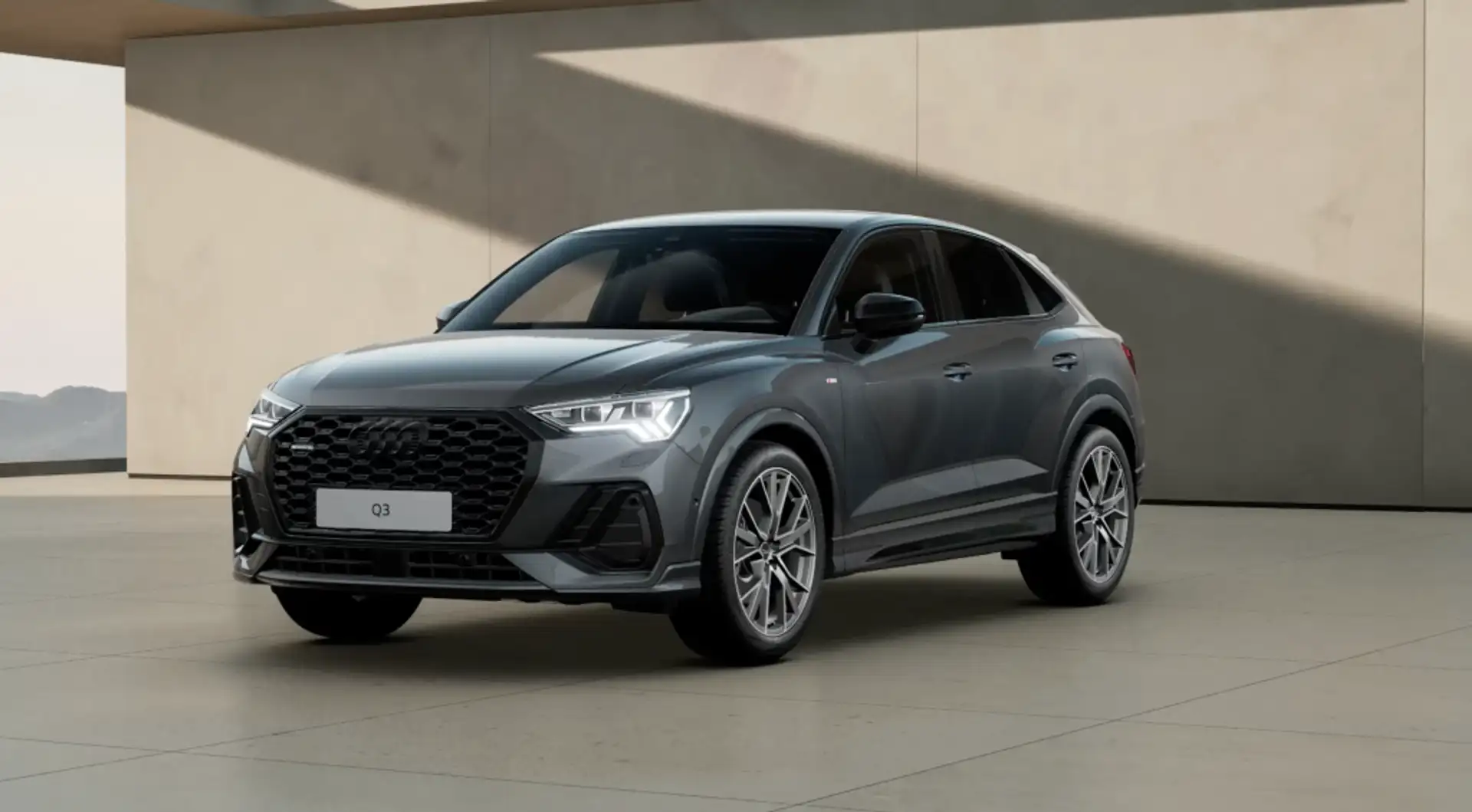 Audi Q3 Sportback 40 TDI Black limited quattro S tronic 14 Gris - 1