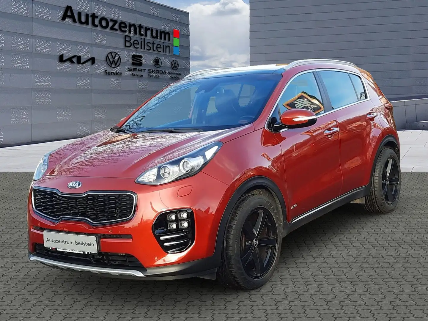 Kia Sportage 1,6 T-GDI DCT GT-Line 4WD Sport AGA Rouge - 1