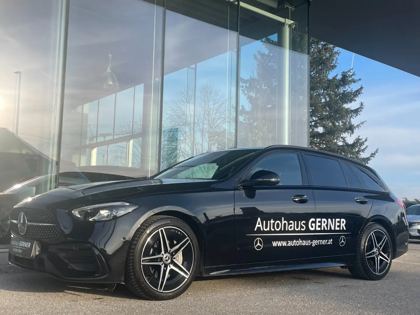Mercedes-Benz C 200 d T-Modell SpurW ParkAss. LED SpurH Navi Schwarz - 2
