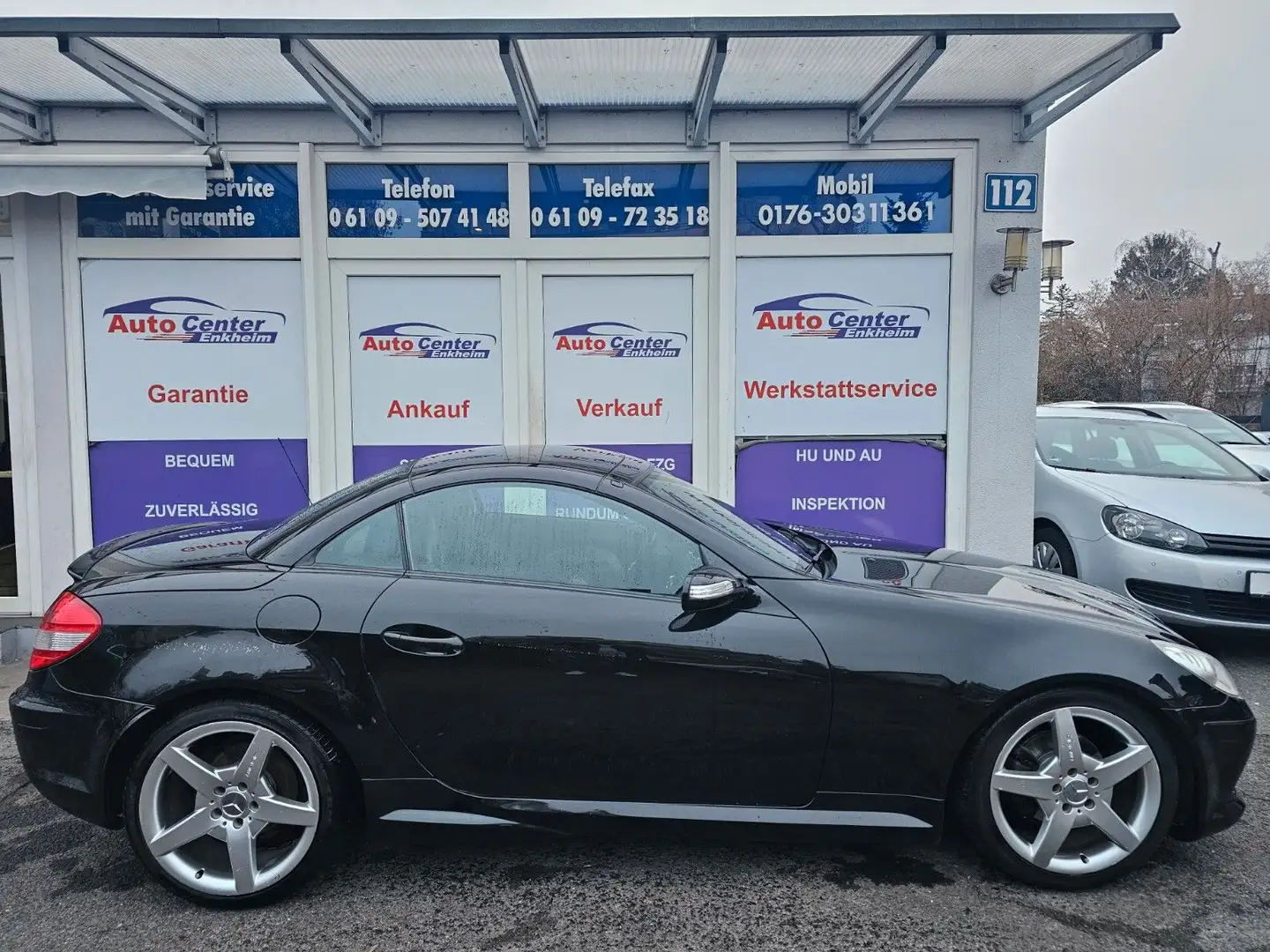 Mercedes-Benz SLK 200 Kompressor Cabrio *Navi*Leder*Xenon*MFL* Negru - 2