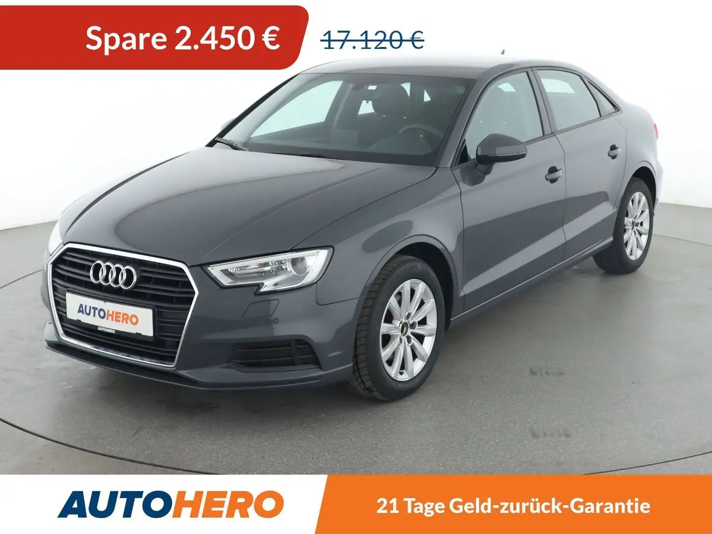 Audi A3 1.0 TFSI*NAVI*XENON*PDC*SHZ*KLIMA* Grijs - 1
