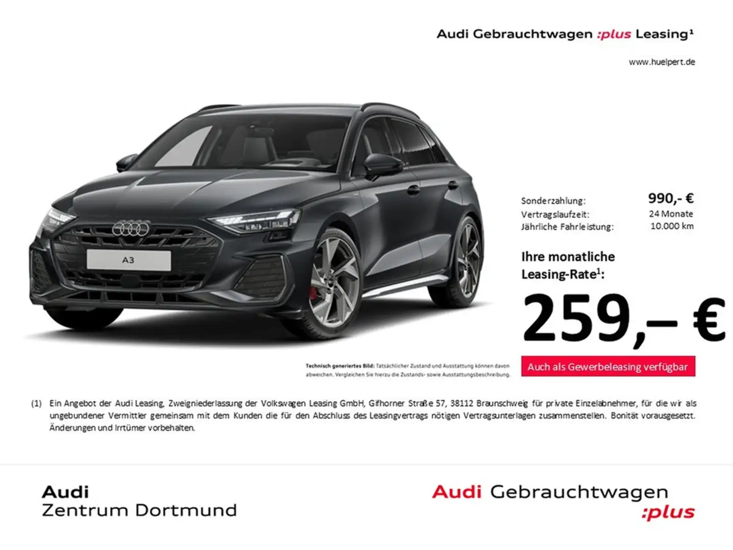 Audi A3 Sportback 35 S LINE FACELIFT AHK CAM ACC LM19 Gris - 1