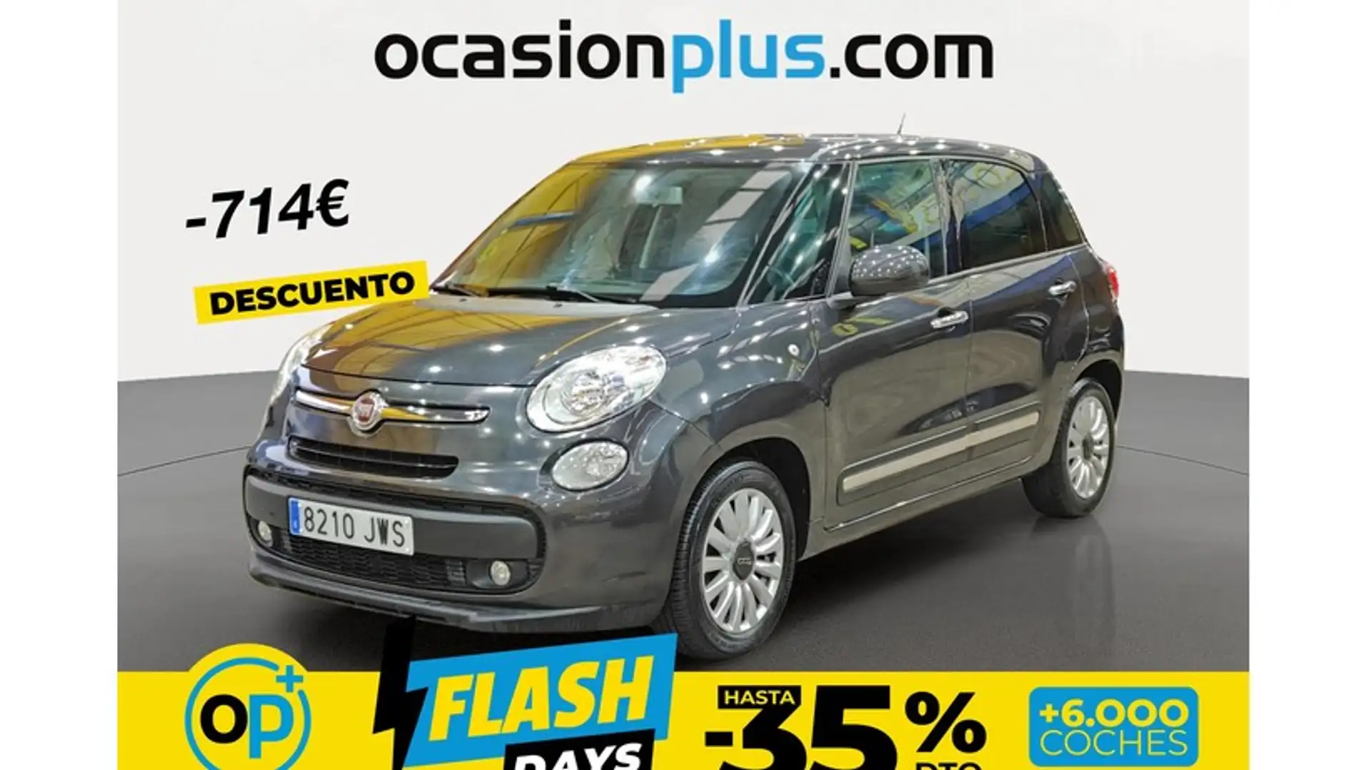 Fiat 500L 1.3Mjt II S&S Lounge 95 Grau - 1