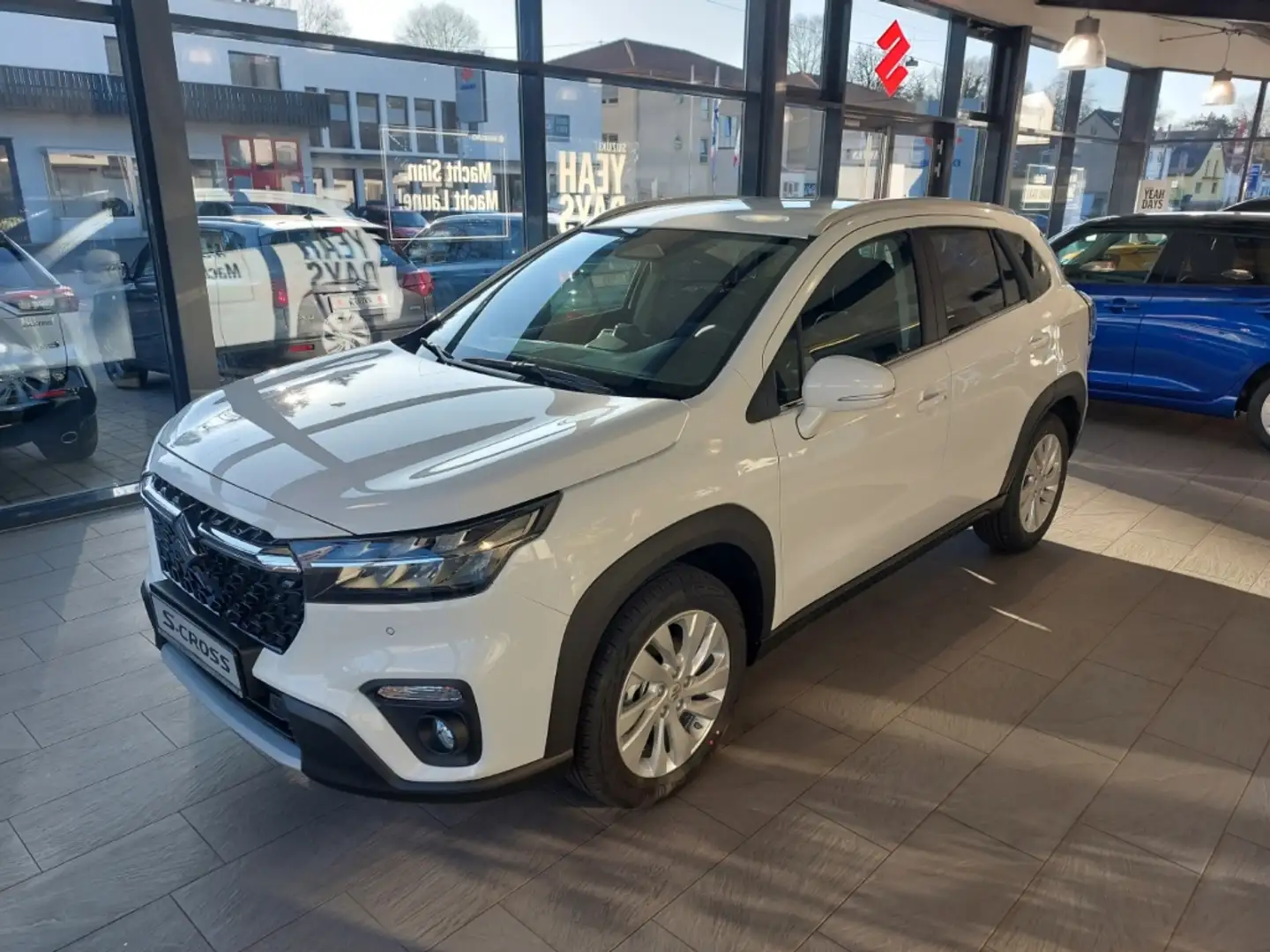 Suzuki SX4 S-Cross Comfort 1.4 Boosterjet Mild Hybrid Nav Kam SHZ App Blanc - 2