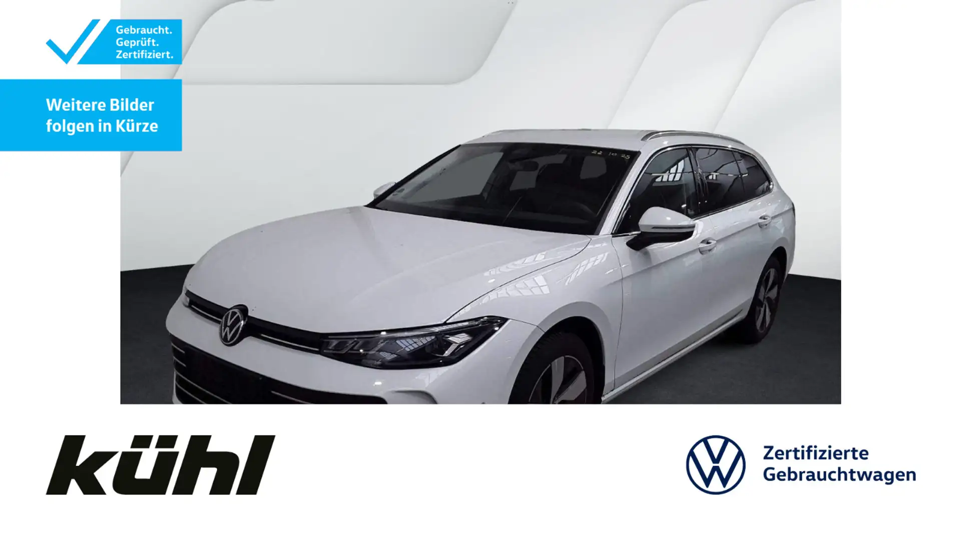 Volkswagen Passat Variant 1.5 eTSI DSG Business LED/ACC/360 Weiß - 1