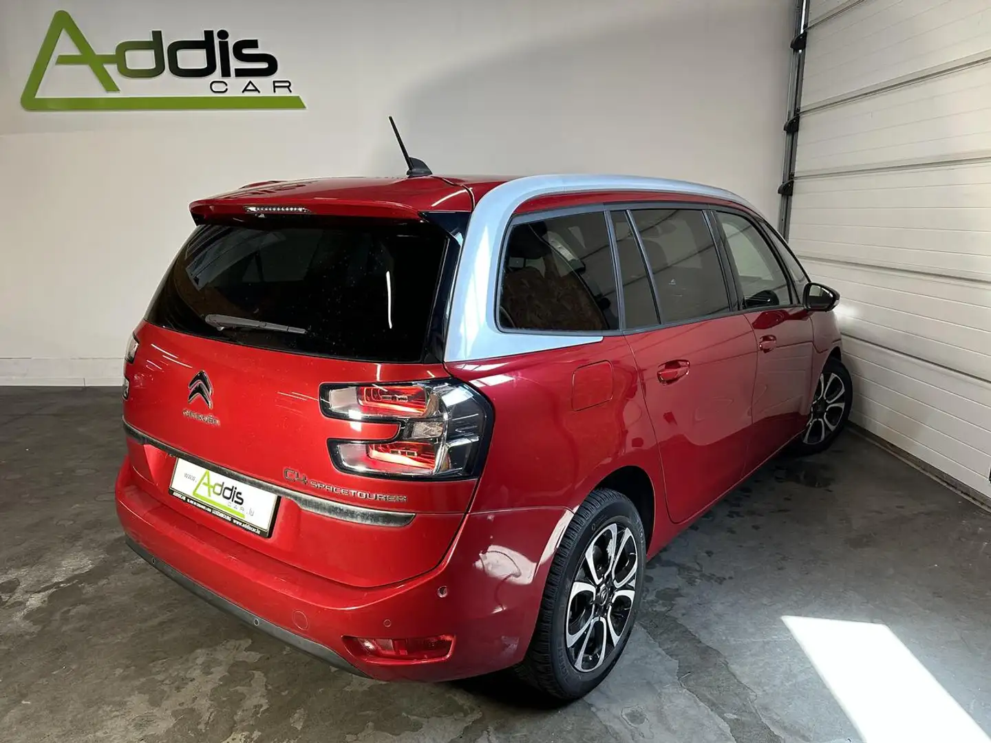 Citroen Grand C4 Picasso 1.5 BlueHDI 130 SHINE GPS BLUETOOTH 7PL Rouge - 2