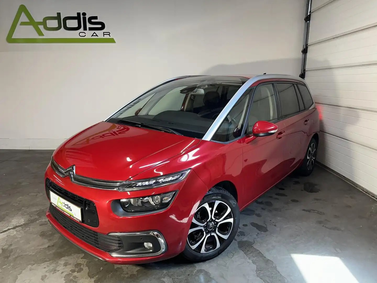 Citroen Grand C4 Picasso 1.5 BlueHDI 130 SHINE GPS BLUETOOTH 7PL Rouge - 1