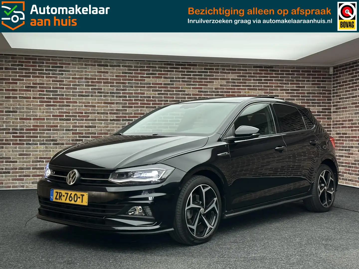 Volkswagen Polo 1.5 TSI Highline Business R-Line | Dak| Sfeer| LED Negro - 1
