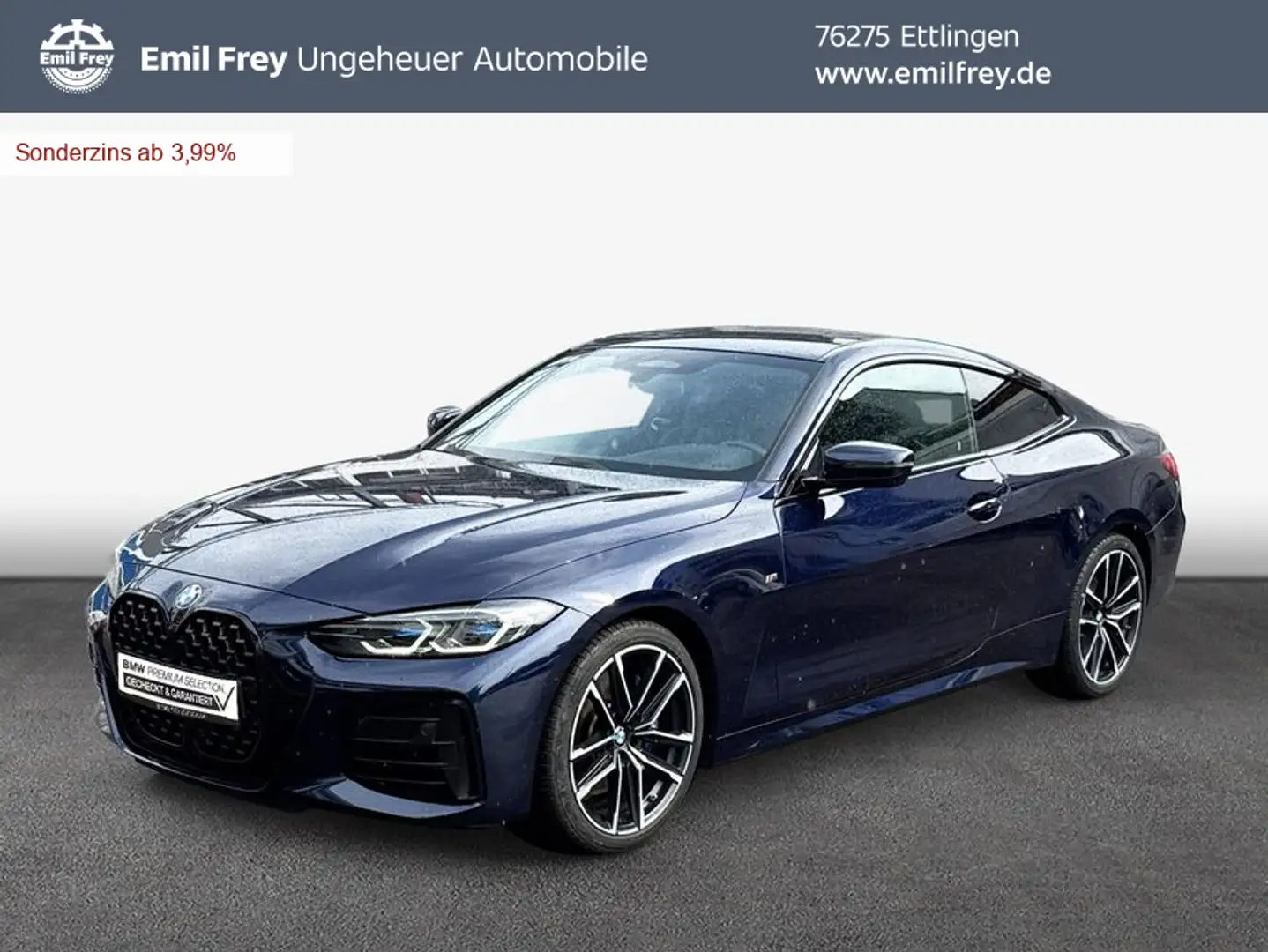 BMW M4 i xDrive *SHZ*HuD*H/K`* Blue - 1