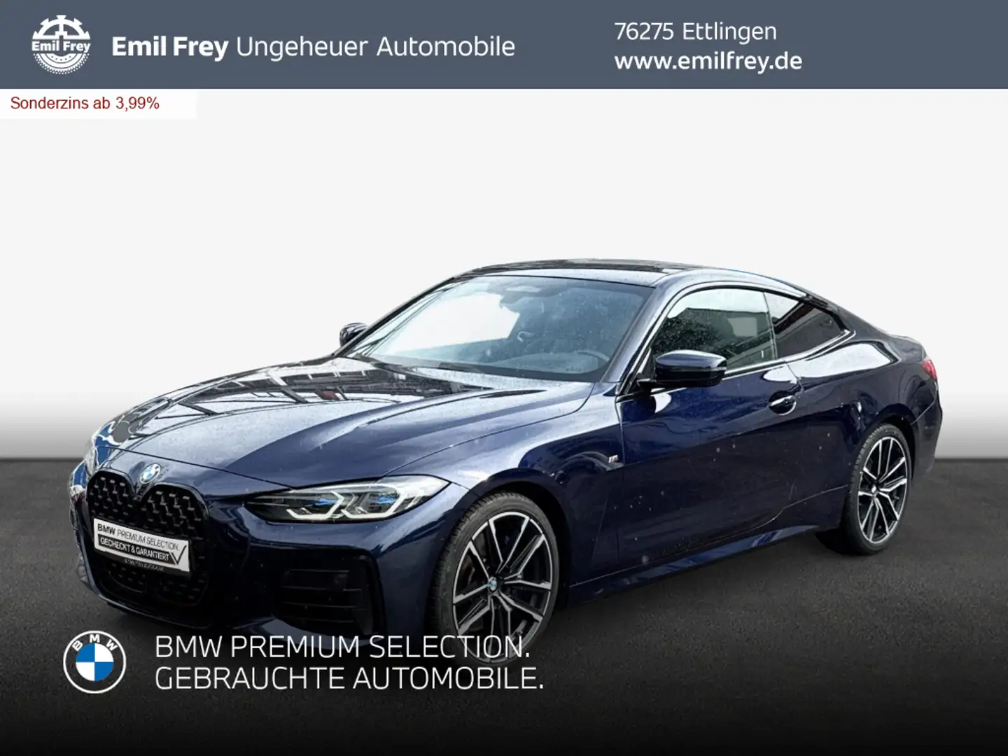 BMW M4 i xDrive *SHZ*HuD*H/K`* Albastru - 1