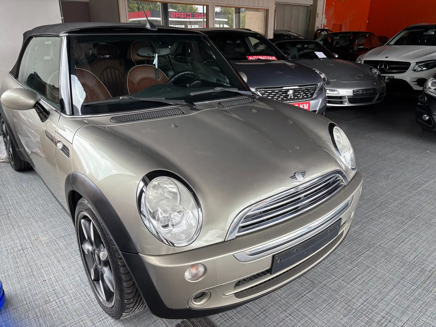 MINI Cooper Cabrio Mini Cabriolet 1.6i 16v Cooper//cuir//clim//ct ok Bronze - 2