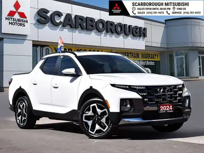 White 2024 Hyundai Santa Cruz Pickup Truck  8-Speed Automatic