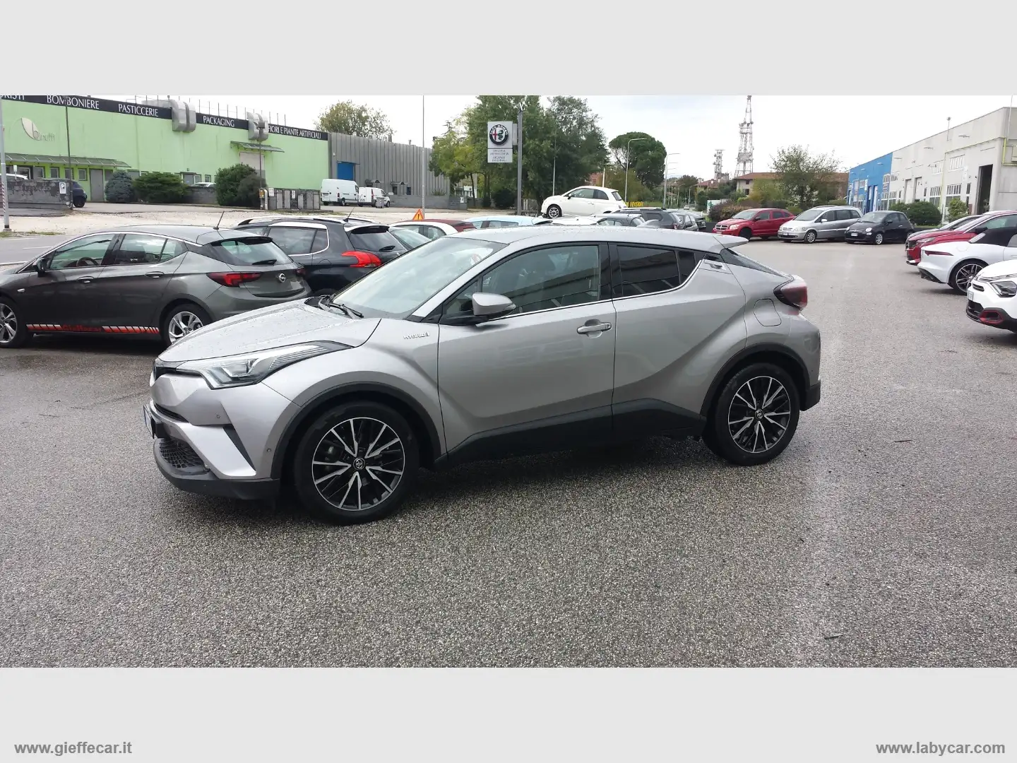 Toyota C-HR 1.8 Hybrid E-CVT LOUNGE Gris - 2