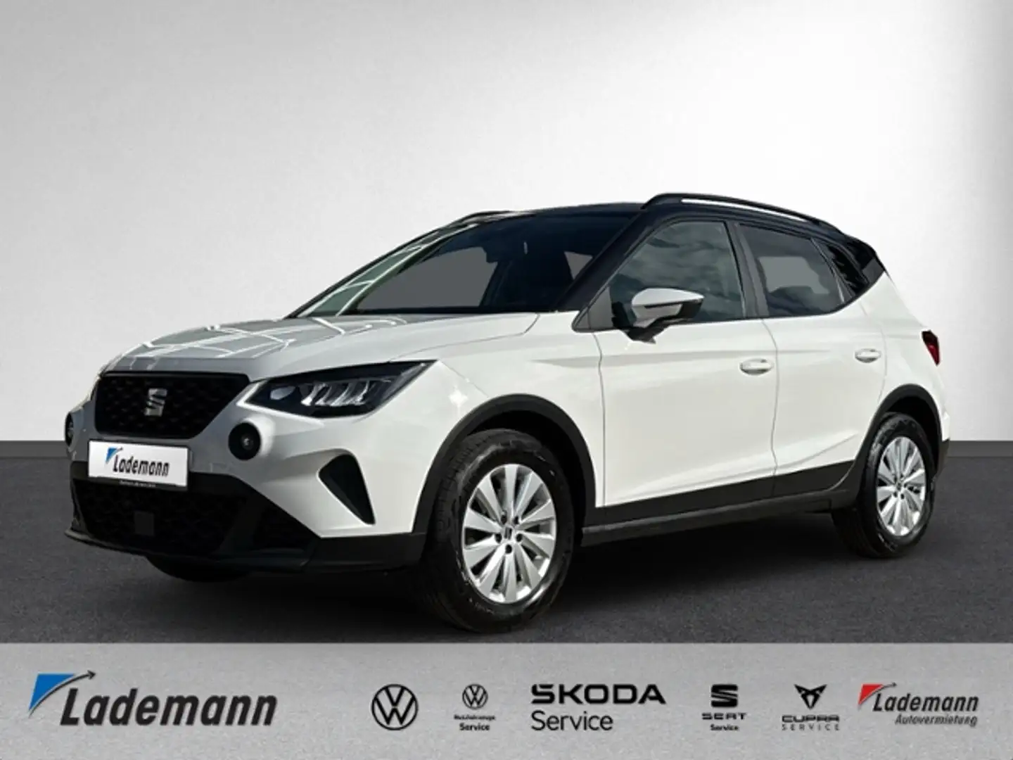 SEAT Arona 1.0 TSI Style LED+NAVI+KLIMA+GRA+SITZHEIZ. Weiß - 1