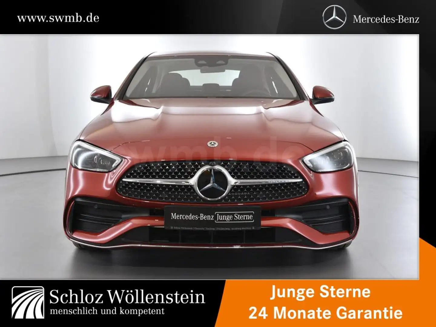 Mercedes-Benz C 300 4M AMG/DigitalLight/DISTRONIC/Business/360 Rouge - 2