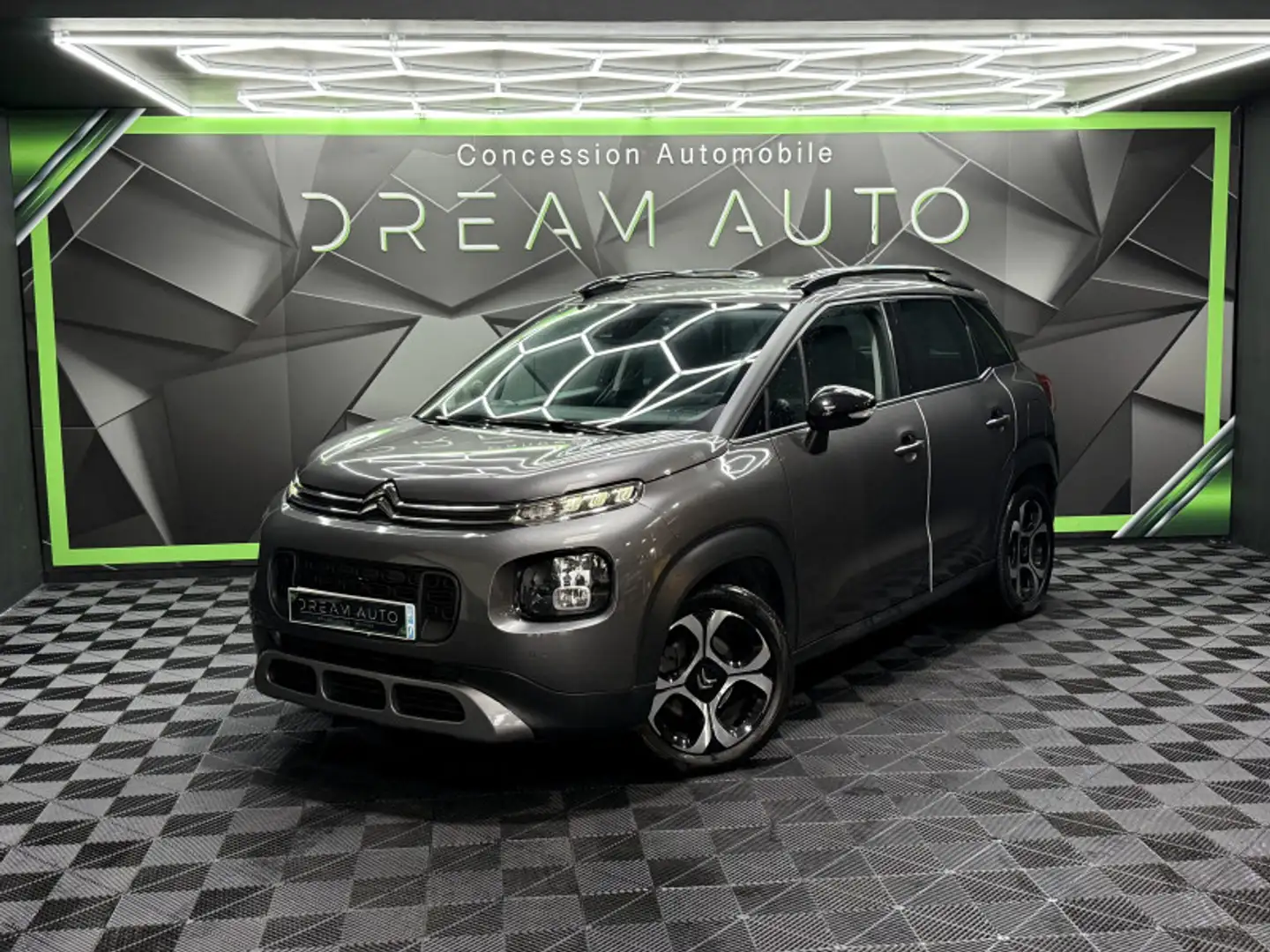 Citroen C3 Aircross BLUEHDI 120CH S\u0026S C-SERIES EAT6 E6.D-TEMP Gris - 1