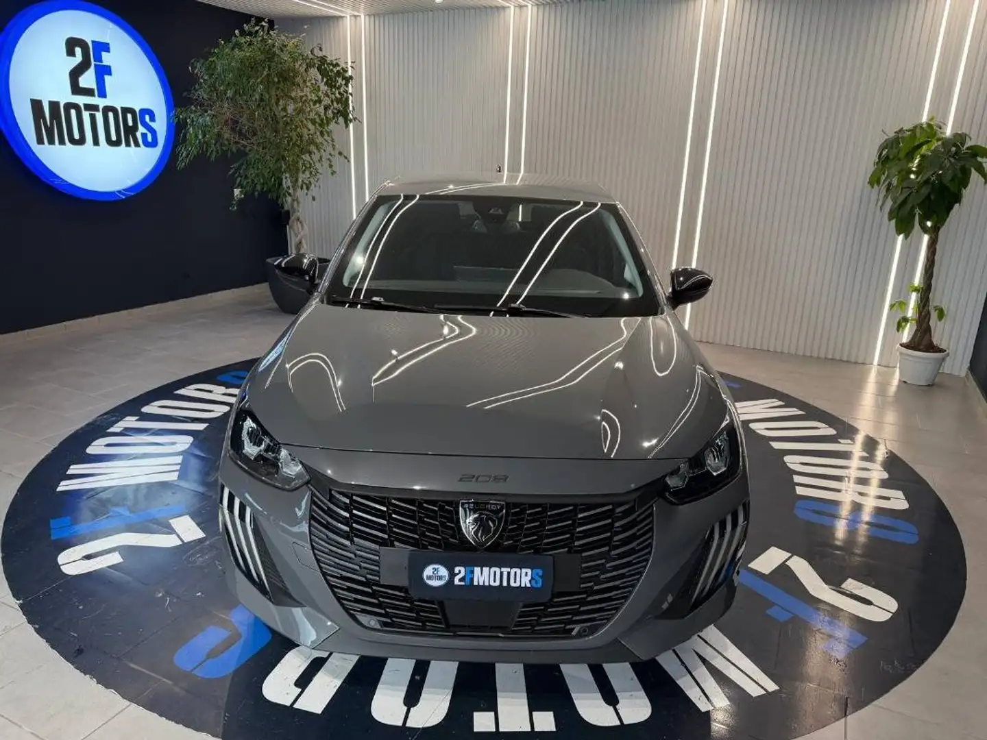 Peugeot 208 1.2 puretech Allure s&s 100cv Gris - 2