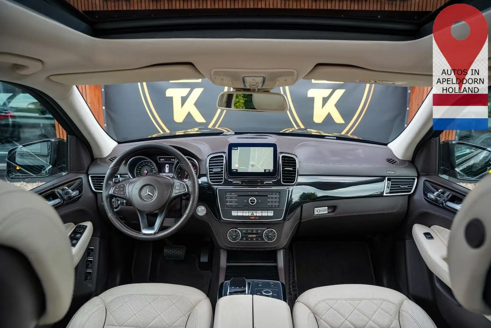 Mercedes-Benz GLS 400 4MATIC panorama dach Adapt. Cruise Desig Noir - 2