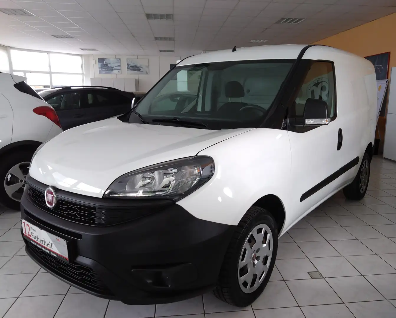 Fiat Doblo Kasten L1H1 1,4 95 AHZV Klima Radio Blanc - 1