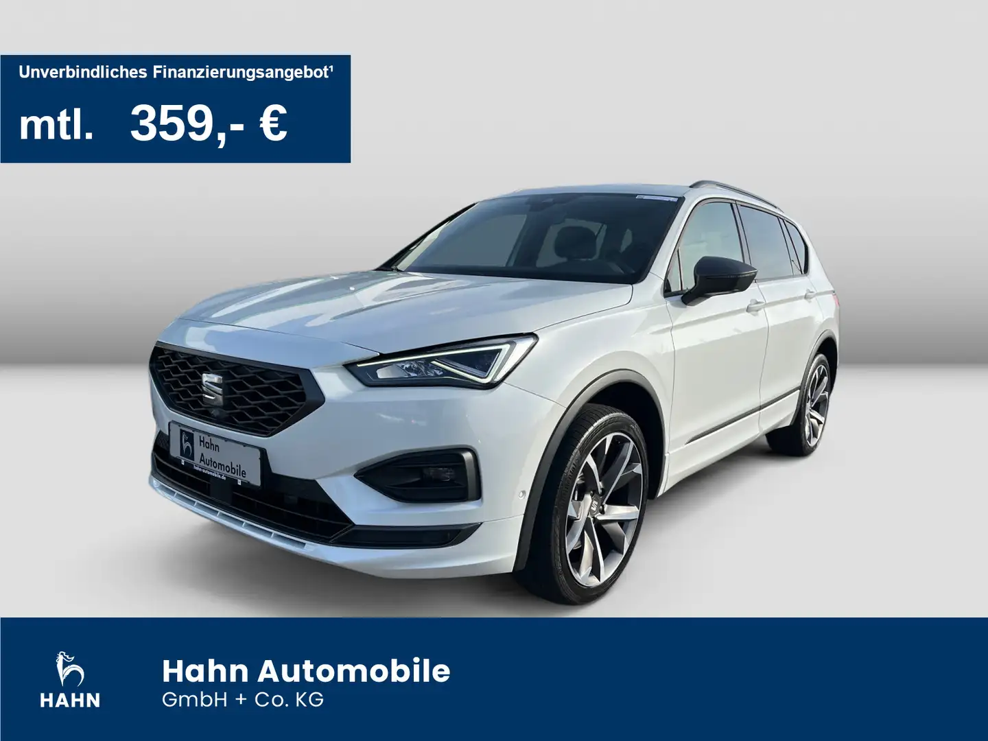 SEAT Tarraco 2.0 TDI DSG FR 4Dr AHK Pano 7 Sitzer DCC Weiß - 1