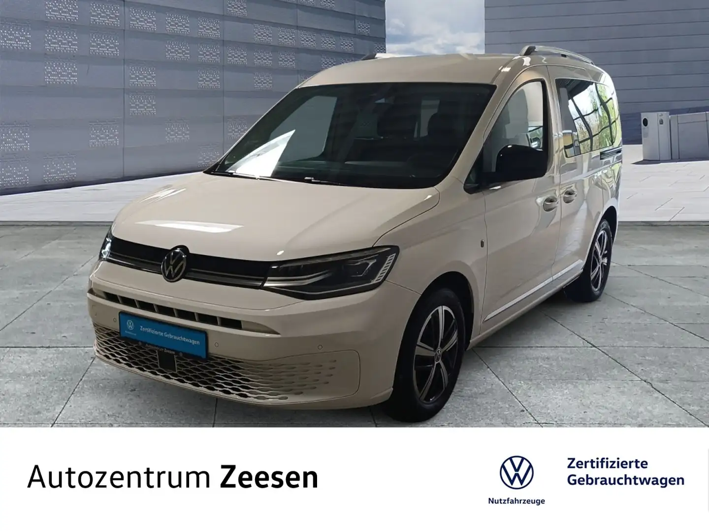 Volkswagen Caddy 1.5 TSI Style+USB+DAB+SHZ+EPH+LWS+MAL+RKA+ Klima Weiß - 1