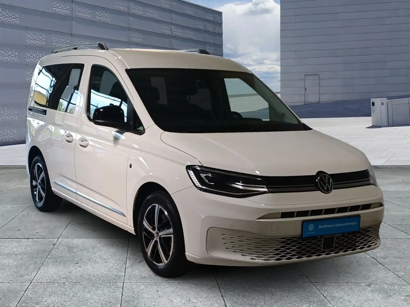 Volkswagen Caddy 1.5 TSI Style+USB+DAB+SHZ+EPH+LWS+MAL+RKA+ Klima Weiß - 2