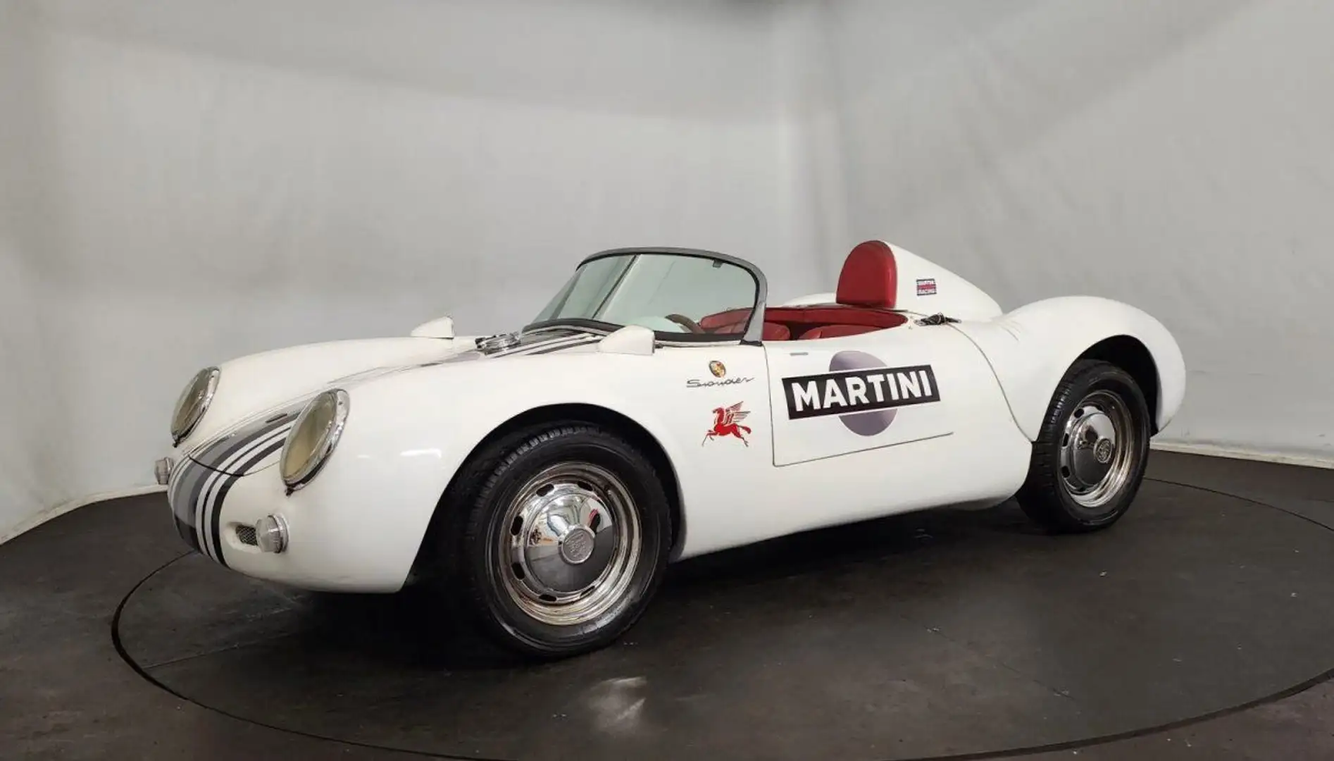 Porsche 550 Porsche Spyder Blanc - 2