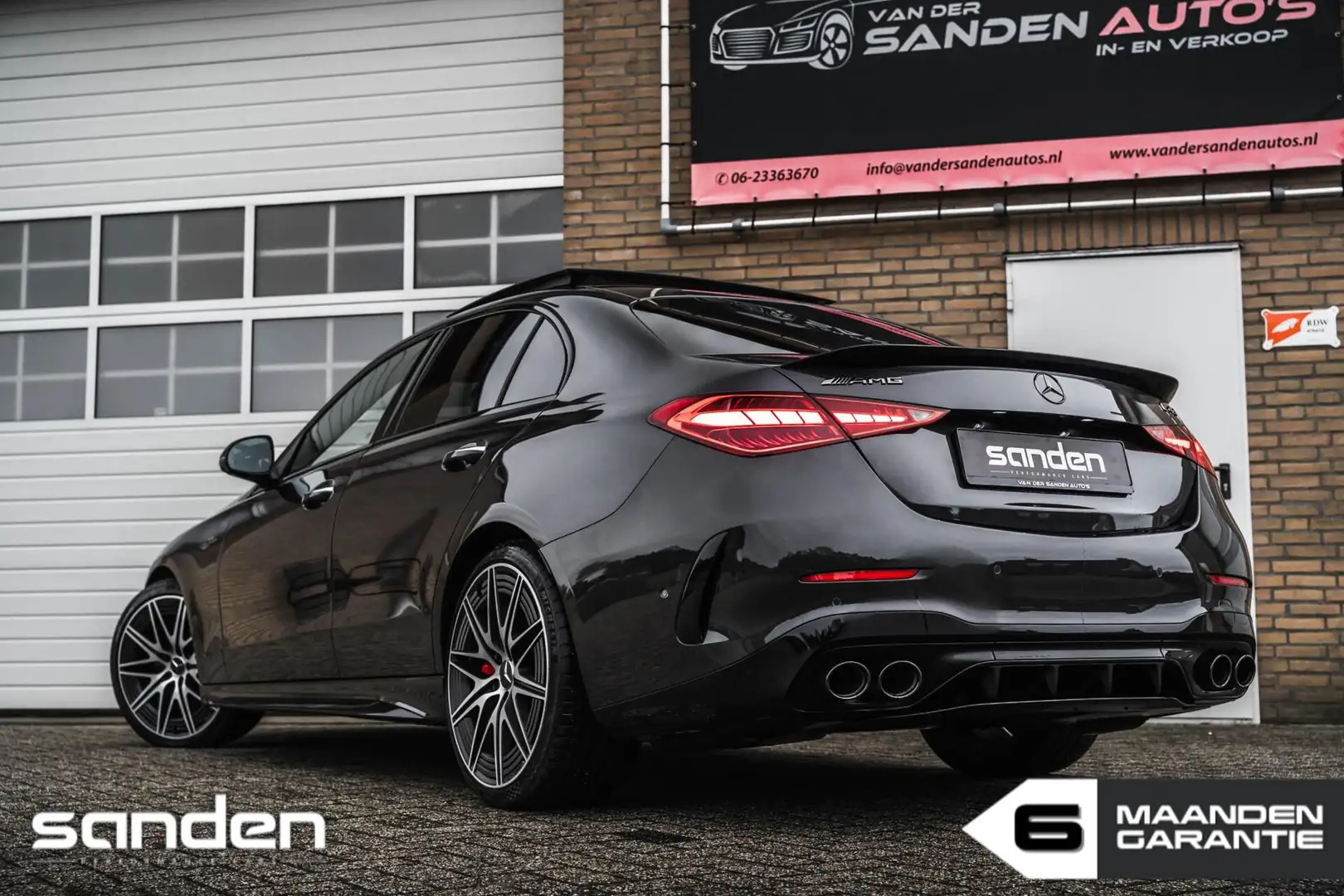 Mercedes-Benz C 43 AMG 4MATIC |Pano|360|Burmester|Memory|AMG Styling Gris - 2