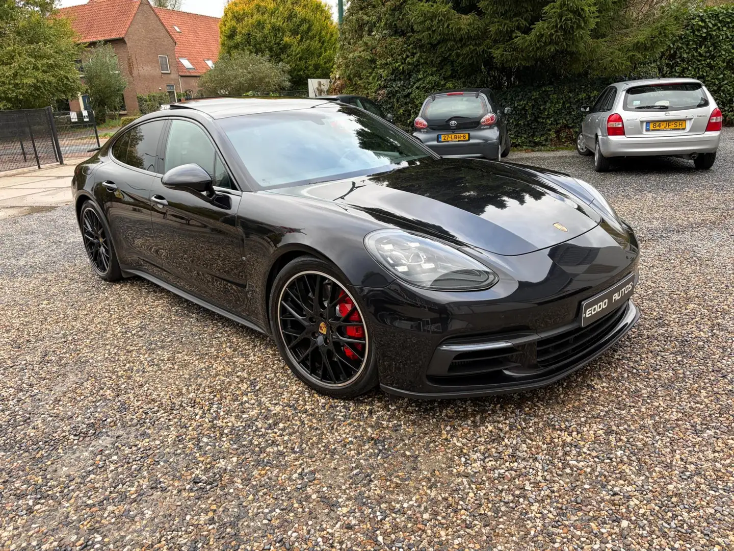 Porsche Panamera 2.9 4 E-Hybrid Black Edit. Pano Sfeer Noir - 2