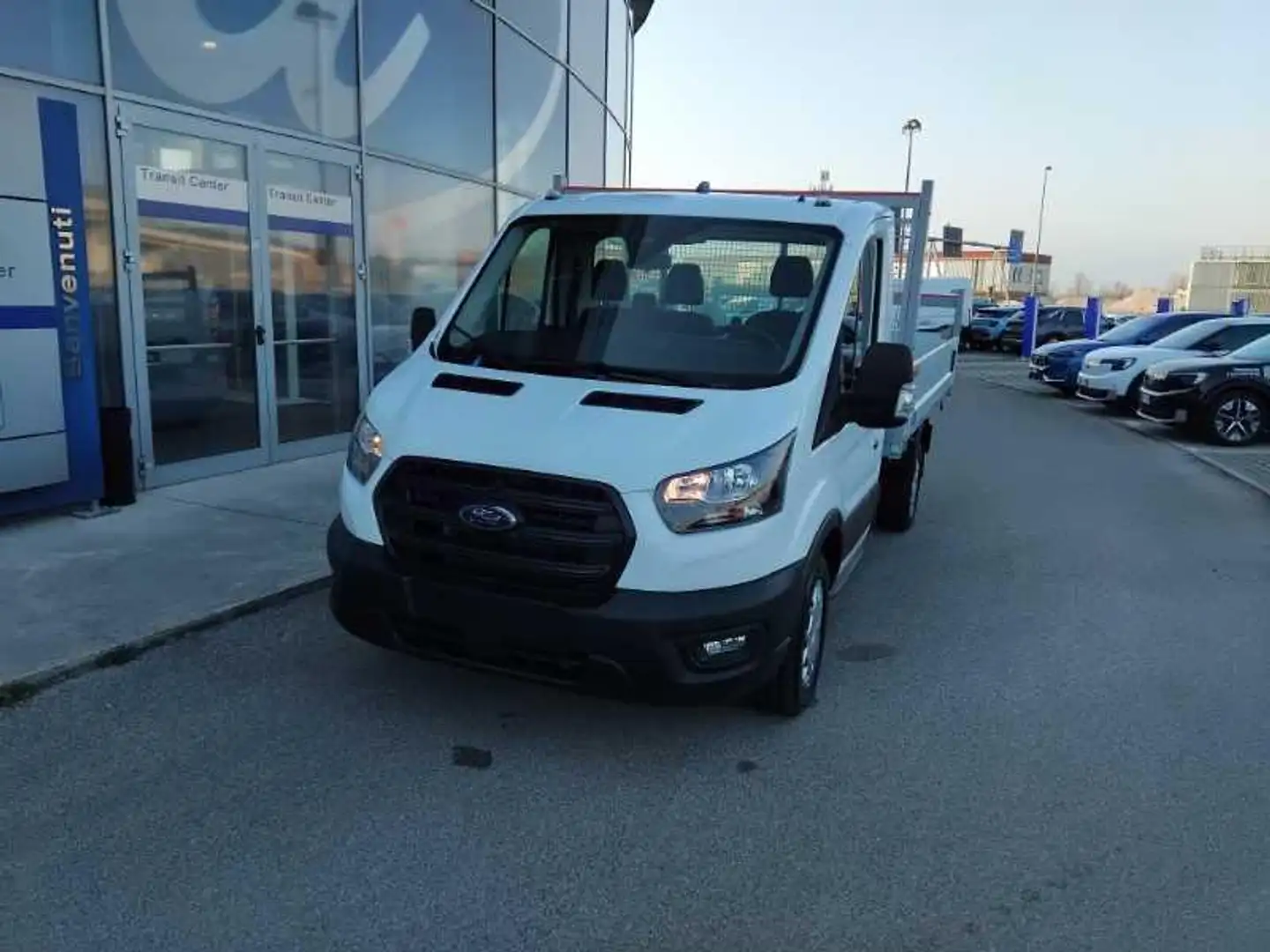 Ford Transit 350 rwd 2.0 ecoblue 130cv trend l2 r.sing Bianco - 1