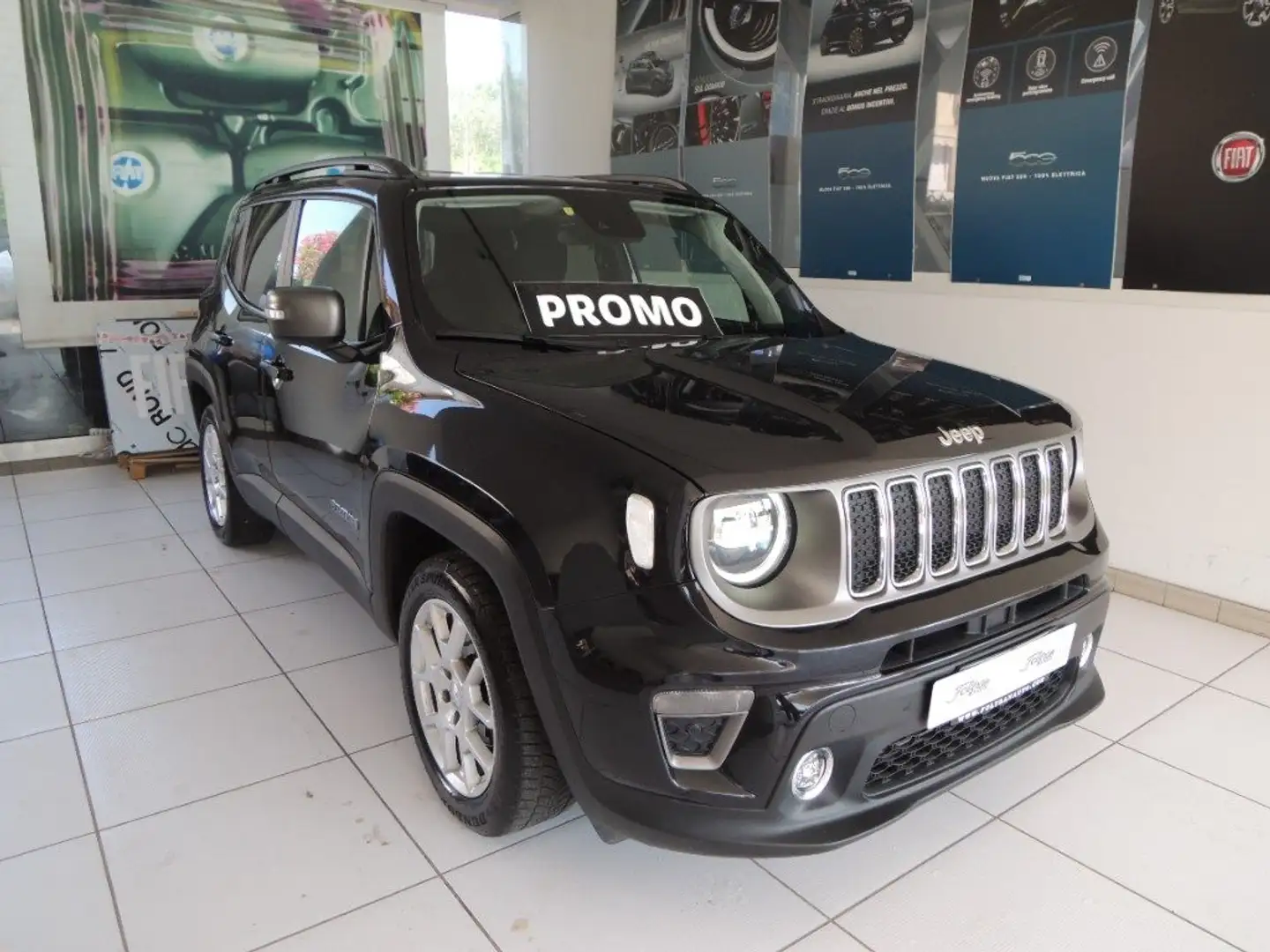 Jeep Renegade 1.6 Mjt 120 CV Limited Noir - 1
