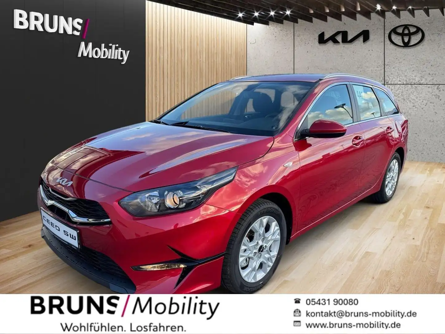 Kia Ceed SW / cee'd SW 1.0 T Vision  Komfort+, AHK Rot - 1