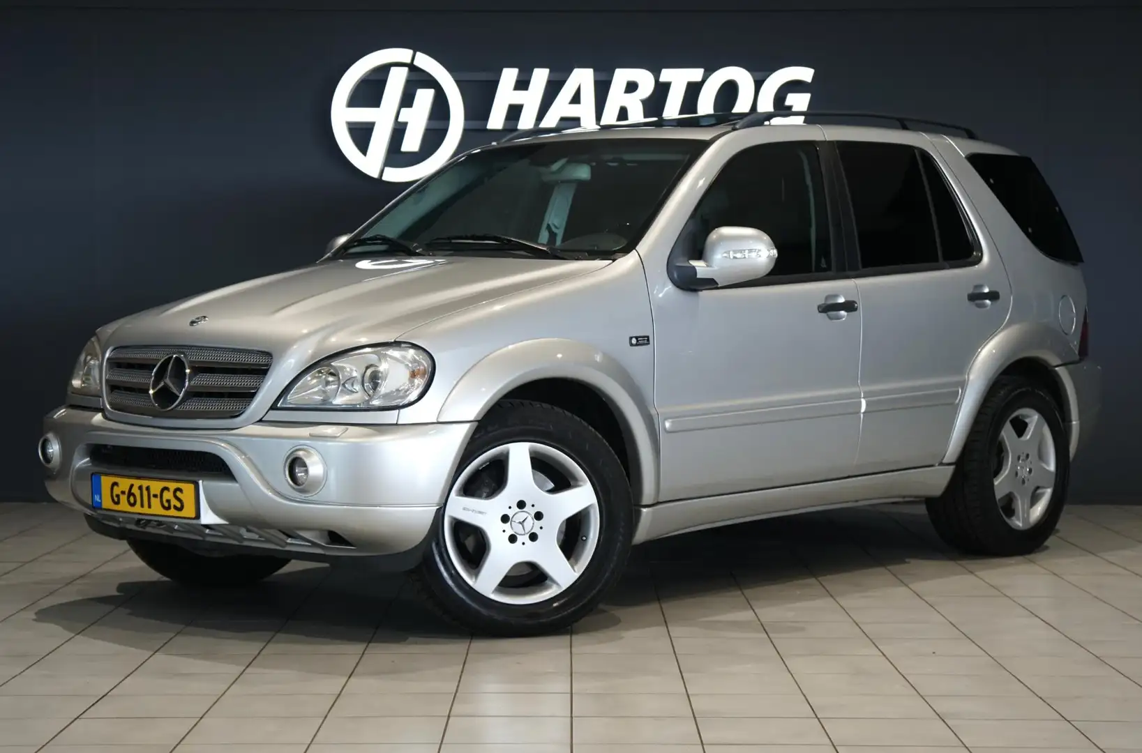 Mercedes-Benz ML 55 AMG M-klasse 347PK + SCHUIFDAK / CARPLAY / TREKHAAK / Grau - 1