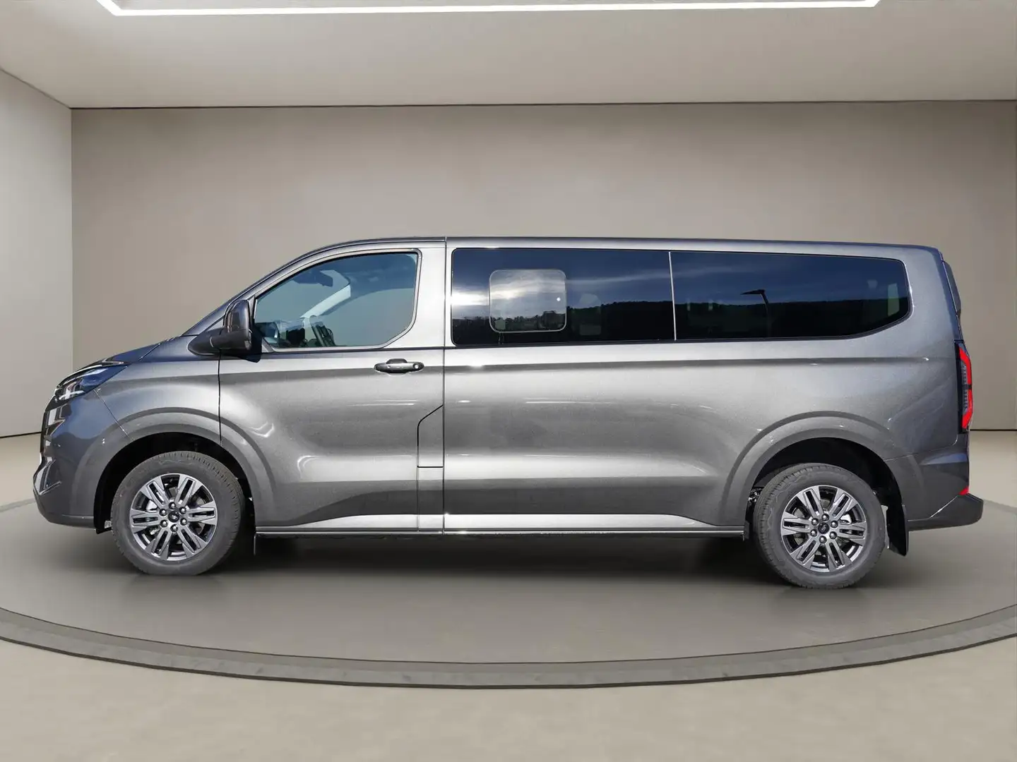 Ford Tourneo Custom Titanium L2H1 2.0TDCi LED+Anhängerkupplung+B&O... Grau - 2