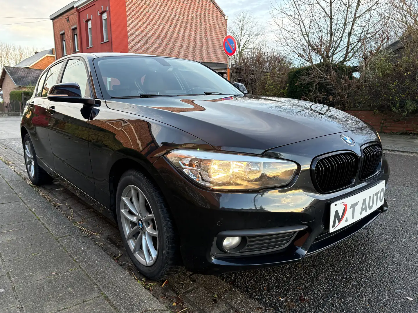 BMW 116 D *MARCHAND/EXPORT* GPS,Cuire,Clim… Noir - 2