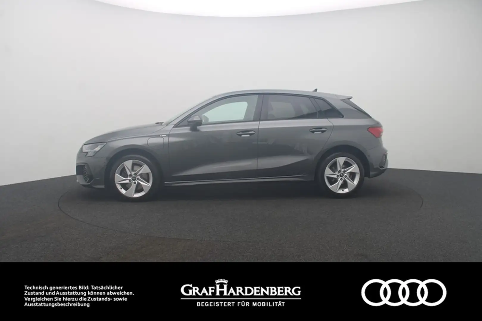 Audi A3 Sportback 40 TFSI e S line Virt.Cockpit Klima Grijs - 2