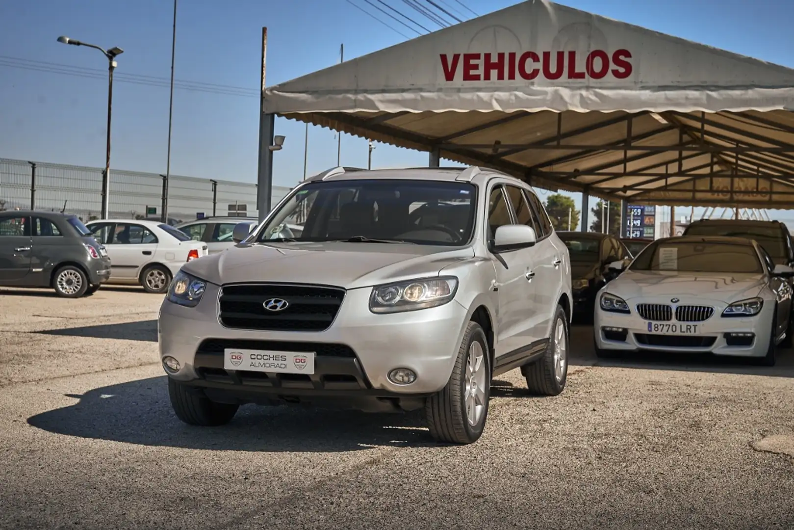 Hyundai SANTA FE 2.2CRDi Style F 7pl. Aut. Plateado - 2
